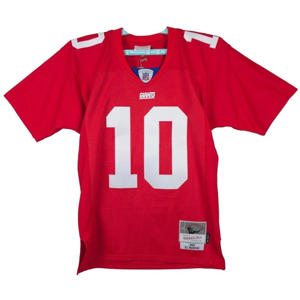 Eli Manning New York Giants Mitchell & Ness NFL Small Jersey 2004 Red #10 NWT